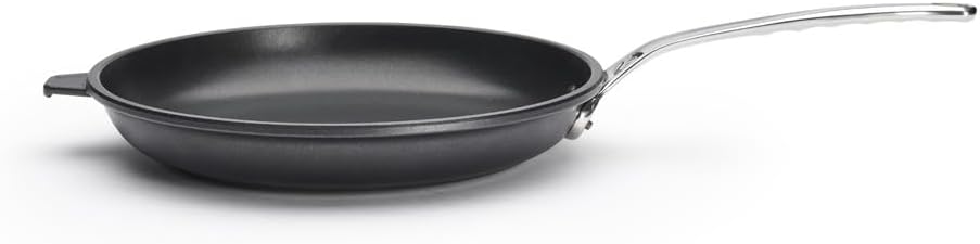 De Buyer - Sartén redonda CHOC EXTREME con mango de acero inoxidable 32 cm 