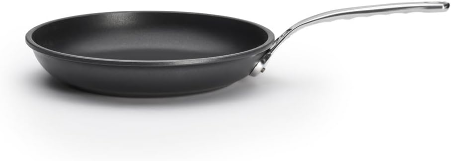 De Buyer - Sartén redonda CHOC EXTREME con mango de acero inoxidable 28 cm 