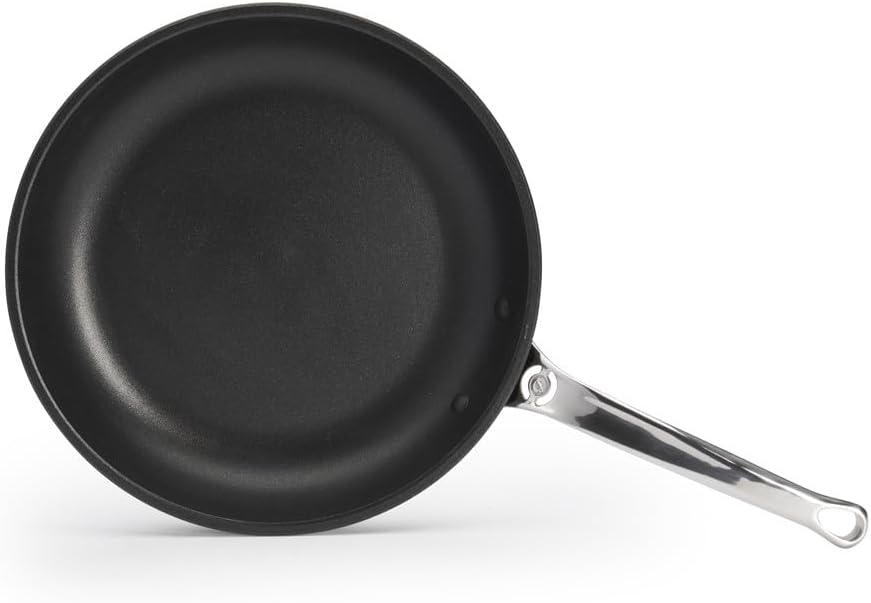 De Buyer - Sartén redonda CHOC EXTREME con mango de acero inoxidable 28 cm 