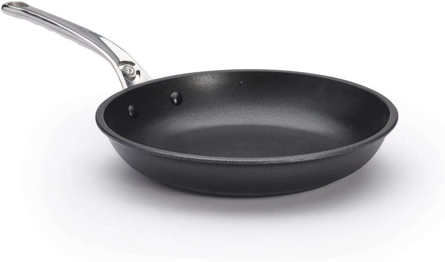 De Buyer - Sartén redonda CHOC EXTREME con mango de acero inoxidable 24 cm 