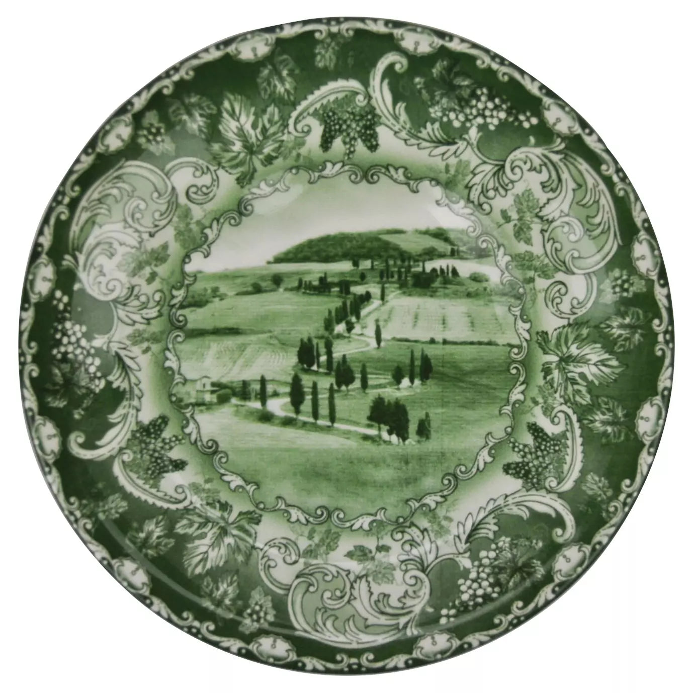 PLATOS ARCUCCI – BOLGHERI – JUEGO DE 6 PLATOS – Verde