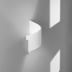 APLIQUE DE PARED ESPIRAL BLANCO 1XG9 12X12X30.5CM 