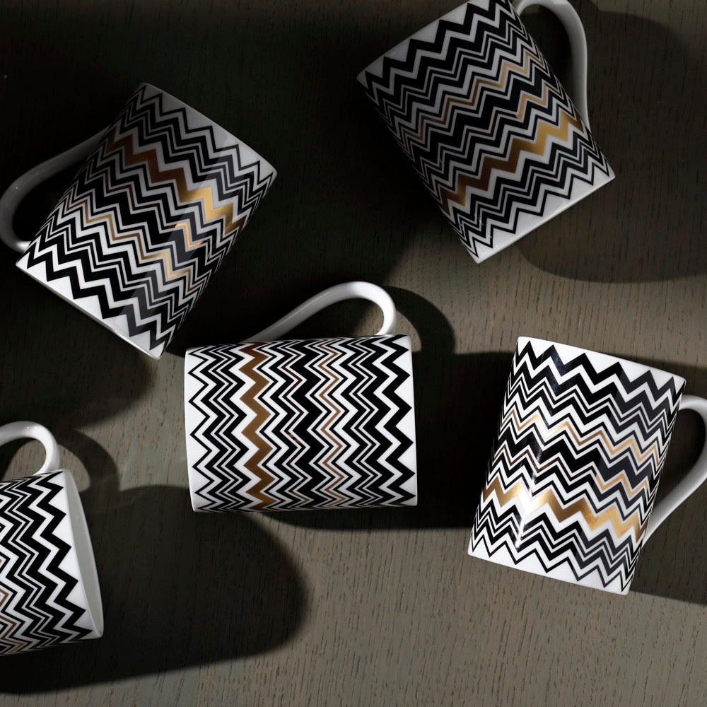 MISSONI - SET 1 PC. MUG 0.37 L - Ø 7.5 * h 9.8 cm **
