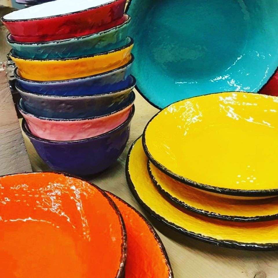 ARCUCCI PRETA BOLO CEREALI - SET OF 2 PCS - Black