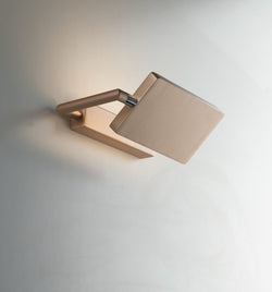 APLIQUE PARED LED LIBRO ORO 18W 1820LM 3200K 22,5X15X10CM 