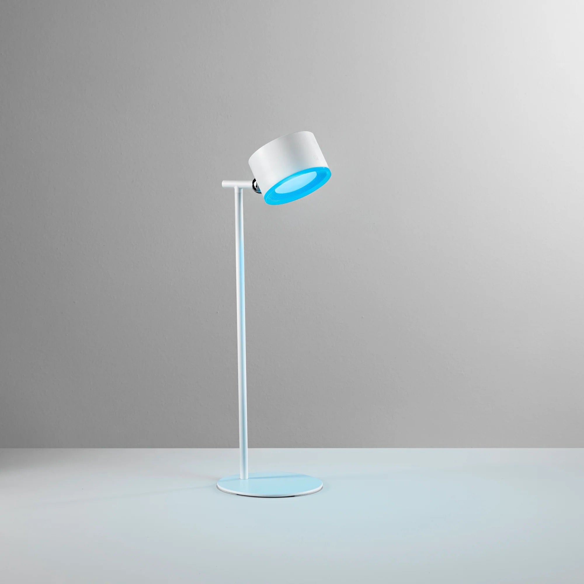 RECHARGEABLE LED TESLA LAMP WHITE MAGNETIC HEAD 4W 186LM RGB+CCT