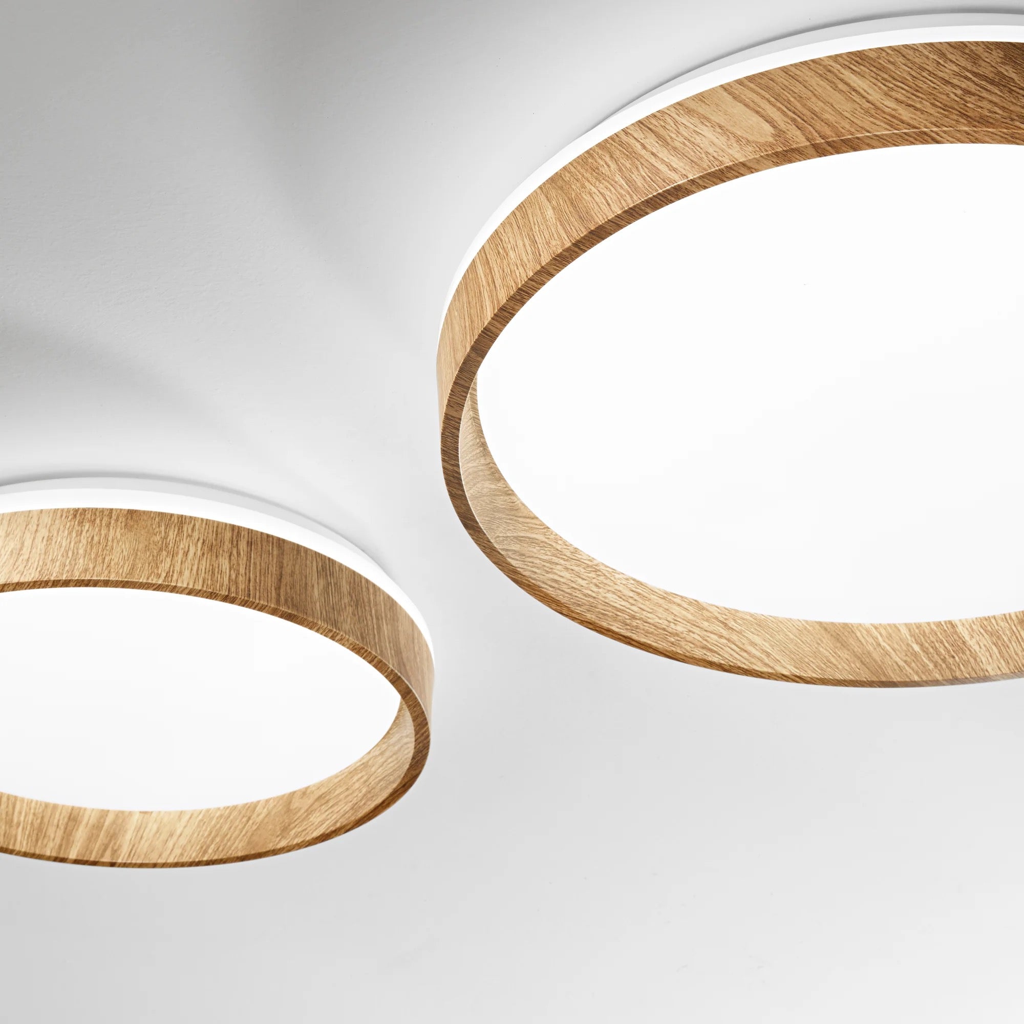 LED CEILING LAMP MADERA WOOD 38W 6000LM CCT 48X48X8.3CM