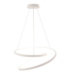 LED SUSPENSION LIGHT WHITE 60W 8000LM CCT 80X11,2X150CM