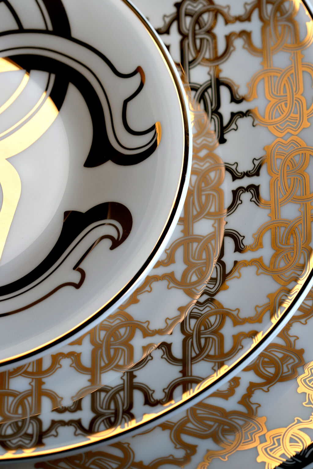 ROBERTO CAVALLI - BREAD PLATE/BREAD or BUTTER PLATE - Ø 15.5 cm - SET 6 PCS