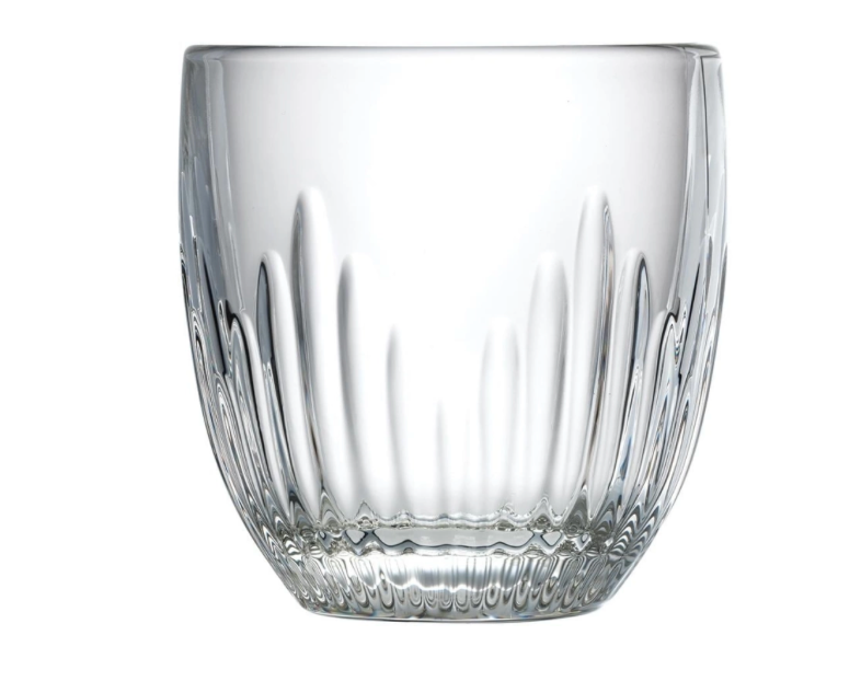 LA Rochère TROQUET MUG 250 ML, 4 PIECES - TRANSPARENT
