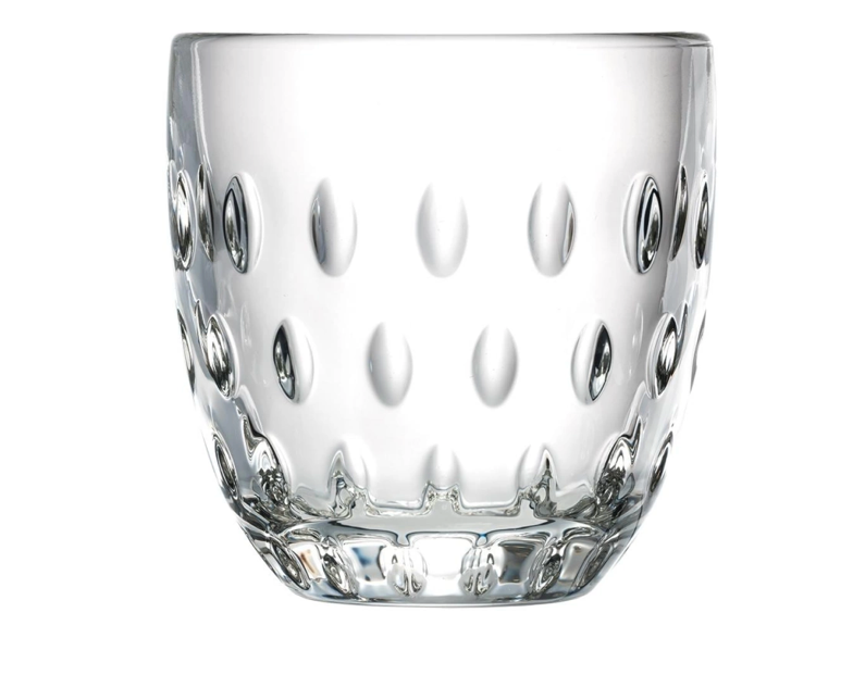 LA Rochère TROQUET MUG 250 ML, 4 PIECES - TRANSPARENT