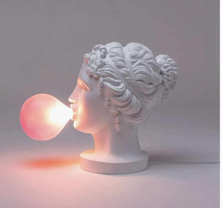 GRACE Resin LED Table Lamp - SELETTI 