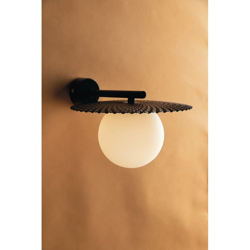 APPLIQUE CHAPLIN NERA 1XGU9 22X25,5X16,5CM