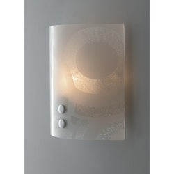 WHITE MIRO' WALL LIGHT 1XE27 23X9,4X23CM 