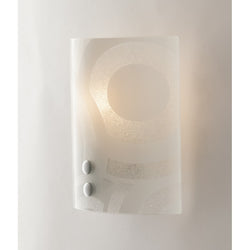 WHITE MIRO' WALL LIGHT 1XE27 23X9,4X23CM 