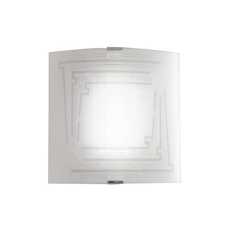 APLIQUE CONCEPT BLANCO 1XE27 26X7X26CM 