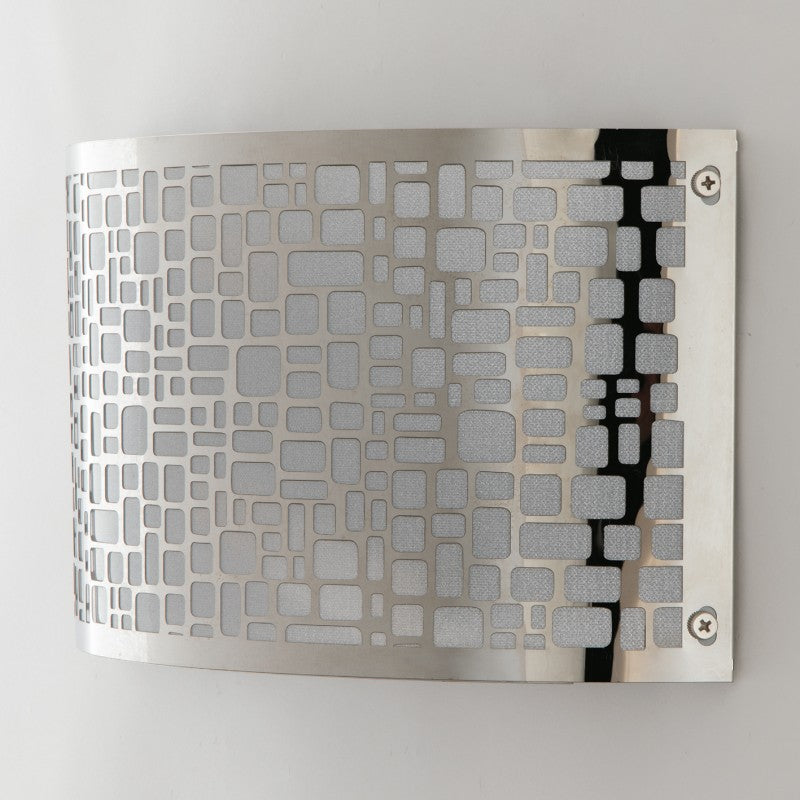 APLIQUE MAYA CROMADO 2XE14 32X9X17CM 
