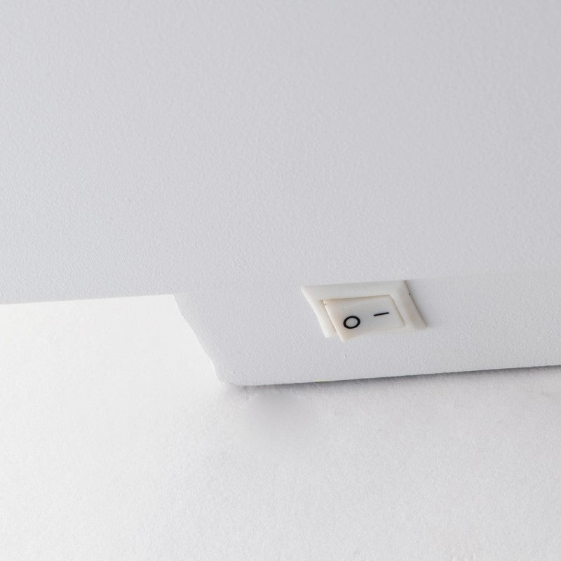 APLIQUE DE PARED FLASH BLANCO CON ESTANTE Y USB 2A 1XE27 33X18X15CM 