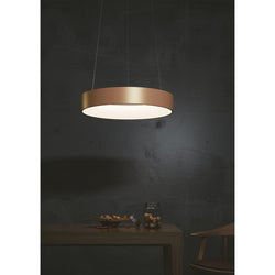 NOAH GOLD LED SUSPENSION 60W 8000LM CCT 60X10X150CM