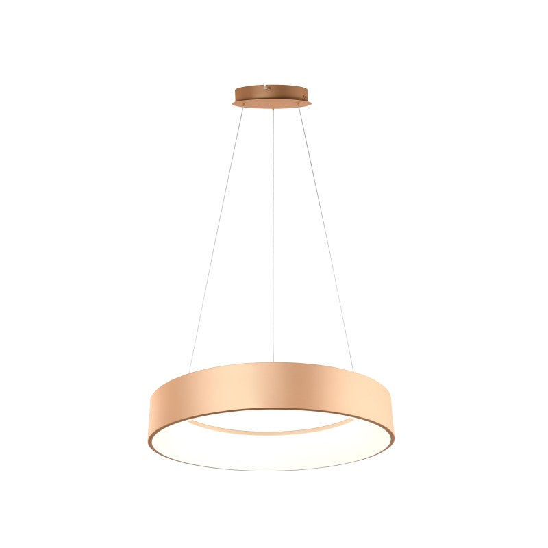 SOSPENSIONE LED NOAH ORO 60W 8000LM CCT 60X10X150CM