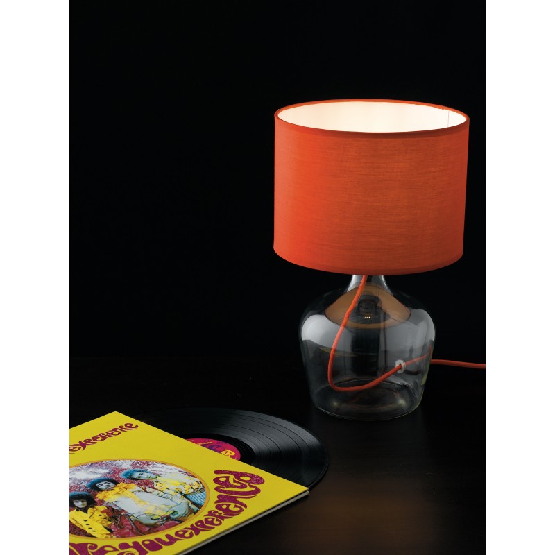 HENDRIX RED LIGHT 1XE27 23X37CM 