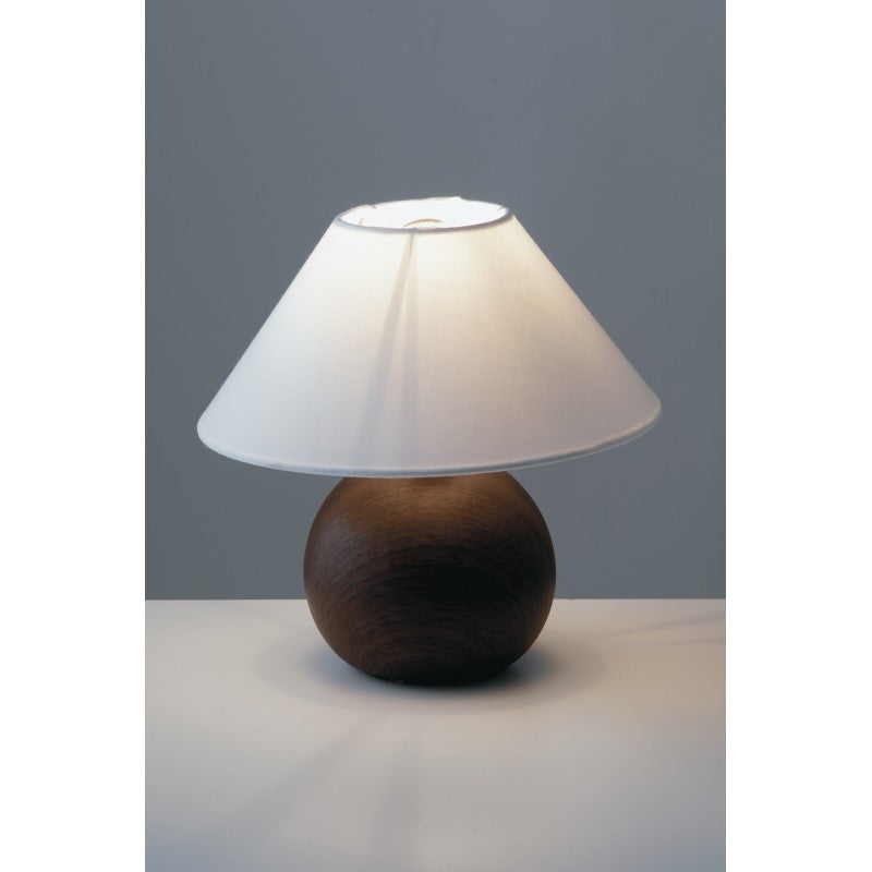 OAK LAMP WOOD OAK/WHITE 1XE14 23X23CM 