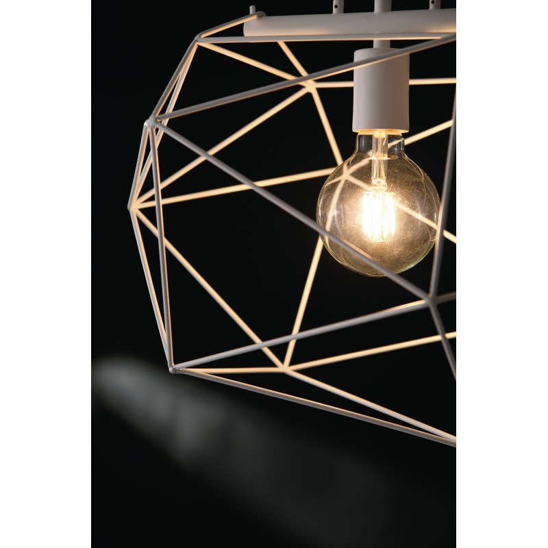 ABRAXAS WHITE CEILING LIGHT 1XE27 20X18.5X26.5CM 