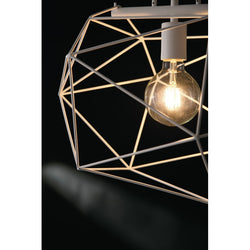ABRAXAS WHITE CEILING LIGHT 1XE27 20X18.5X26.5CM 