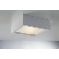 GABRIEL CEILING LAMP SQUARE WHITE 2XE27 25X25X8,5CM 