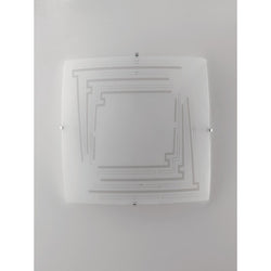 CONCEPT WHITE CEILING LIGHT 4XE27 50X10.5X50CM 