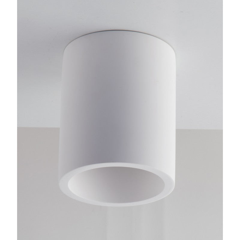 PLAFONIERA BANJIE TUBOLARE BIANCA 1XGU10 11X11X13,5CM