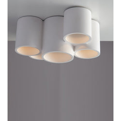 BANJIE TUBULAR CEILING LAMP WHITE 5XGU10 29.6X20X14CM 