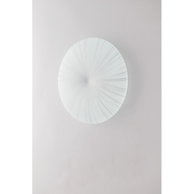AGORA LED CEILING LIGHT WHITE/SILVER 18W 2640LM CCT 30X30X6CM 