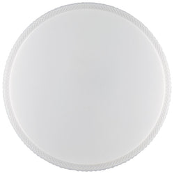PIXEL ROUND WHITE LED CEILING LIGHT 66W 6540LM CCT DIMMABLE WI-FI WITH REMOTE CONTROL 76.5X10X76.5CM 