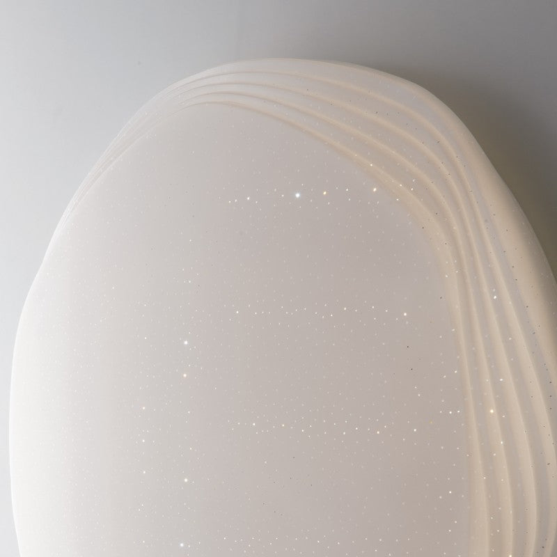 PSYCHE LED CEILING LIGHT WHITE 32W 6000LM CCT WITH REMOTE CONTROL 50X50X7.5CM 