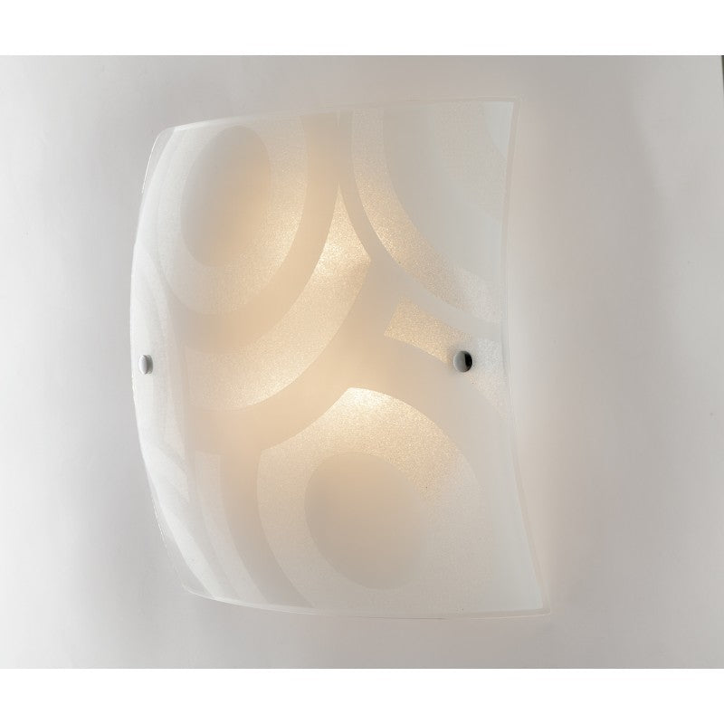 PLAFONIERA MIRO' BIANCA 4XE27 50X11X50CM