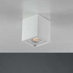 SPACE CEILING LAMP SQUARE ADJUSTABLE WHITE 1XGU10 13.4X13.4X16CM 