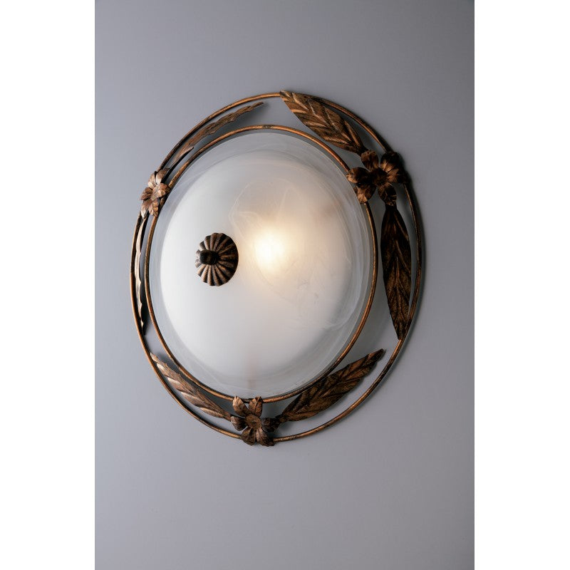 PLAFONIERA RICCIO BIANCA 3XE27 50X50X11,6CM